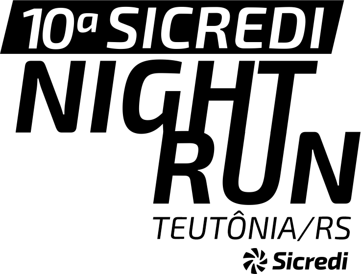 Logo da 10ª Sicredi Night Run